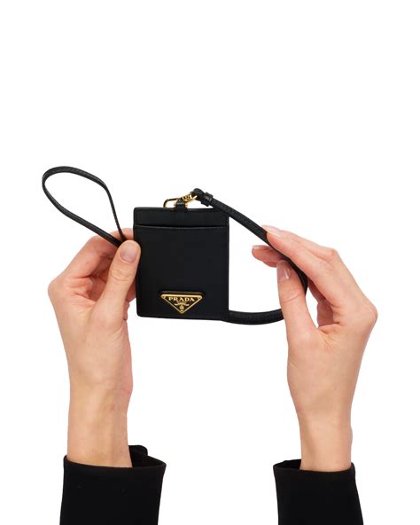 prada badge holder|Prada Livermore.